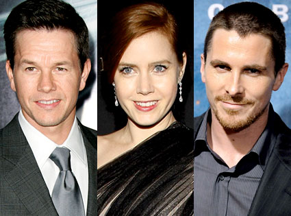 Mark Wahlberg, Amy Adams, Christian Bale Mark Wahlberg, Amy Adams, Christian Bale
